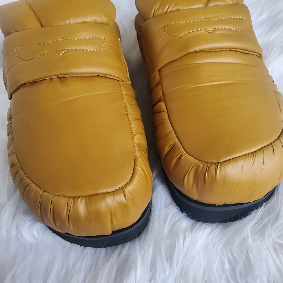 NIB ASH 'Gong' Puffy Nylon & Faux Fur Mule, Size 41 EU/ 10 US - Picture 9 of 15